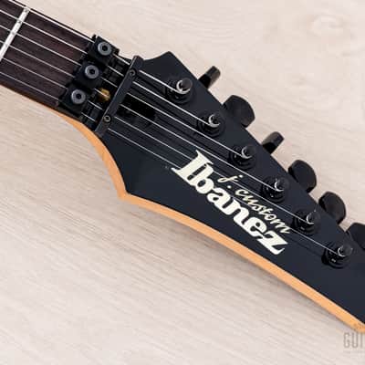 1996 Ibanez J Custom RG1508 HSH Amber Flame Top, Near-Mint w/ DiMarzio image 4