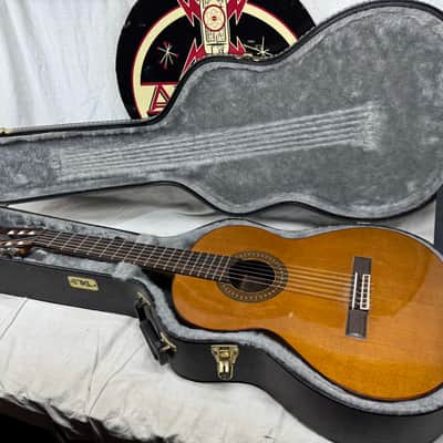 Kevin Mathers Concert Classical Acoustic Guitar - crack/hole in top - with Case 2006 image 1