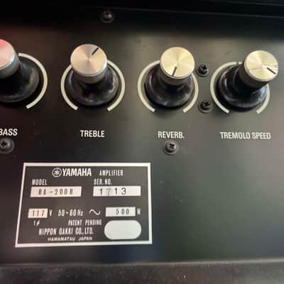 Yamaha RA-200R 1980's? 90? - Silver / Black image 4