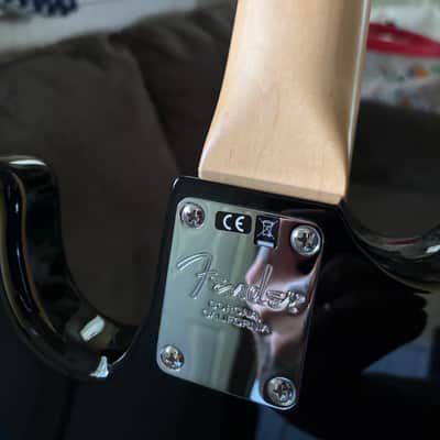 Fender American Standard Jazz Bass with Maple Fretboard 2008 - 2016 - Black image 4