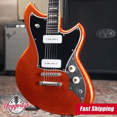 Novo Serus P2 Electric Guitar - Candy Apple Orange with Gig Bag image 1