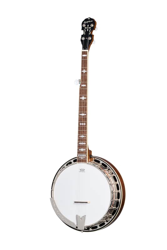 Epiphone Mastertone Classic 5 String Banjo Natural with Gig Bag image 1