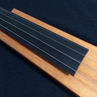 leigh violin. 4/4 Solid body silent practice violin. Compact travel style. image 5