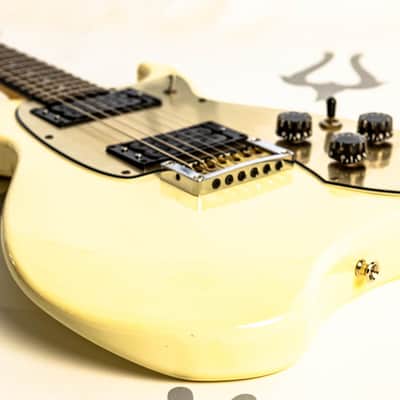 Daion Savage White Electric Guitar w/ Original Daion Branded Hardshell Case image 14