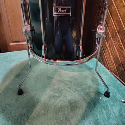 Pearl Export Series 16x16 Floor Tom - Black Wrap image 1