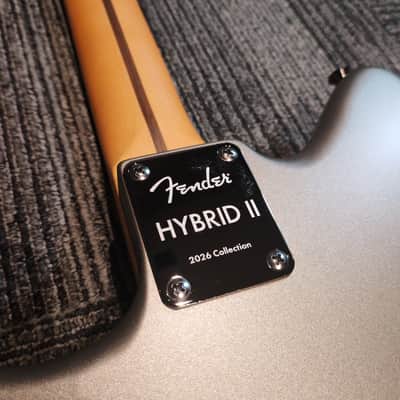 *NEW IN BOX* 2026 Fender Japan Hybrid II Jazzmaster Satin Metallic, Matte Champagne Mirage - MIJ JD26 image 4