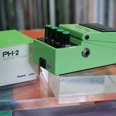1985 Boss PH-2 Super Phaser (Black/Silver Label) 1984 - 1988 - Green image 4