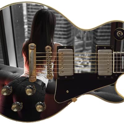 Axe Heaven Gibson 1957 Les Paul Gold Top Mini Guitar Replica - GG