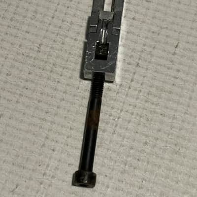 1980's Made in Germany Original Floyd Rose Tremolo Complete Chrome High E String Saddle image 3