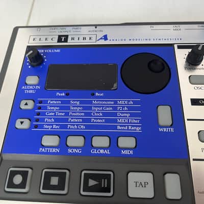 Korg Electribe-A EA-1 Analog Modeling Synthesizer 1999 - Silver image 13