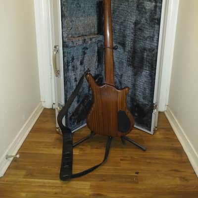 Warwick Pro Series Thumb BO 4-String Bass left handed walnut finish. image 7