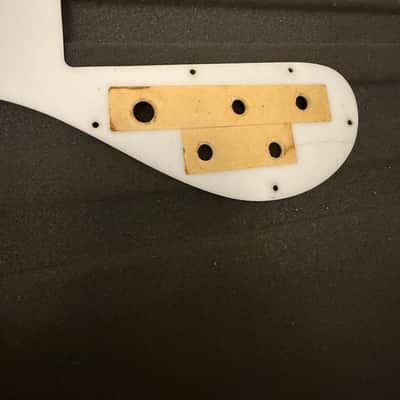 Greco And Ibanez 4001 Rick style bass pickguard 70s-80s - White image 6