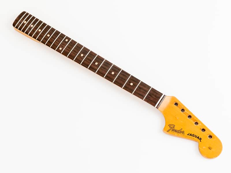 1962 Fender Jaguar Pre-CBS Vintage Offset Electric Guitar Neck, Brazilian Board image 1
