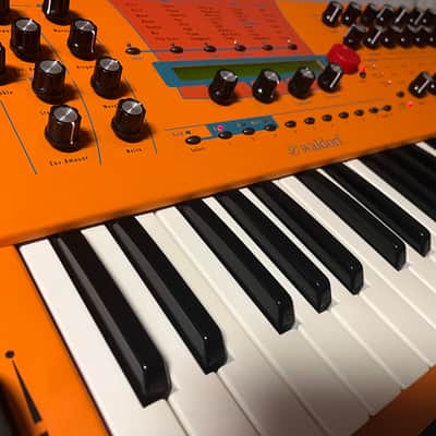 Waldorf Microwave XTk 49-Key Wavetable Synthesizer 1999 - Orange