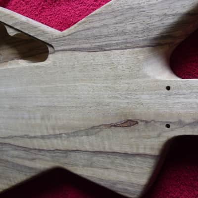 Warmoth Nomad Black Korina Body image 6