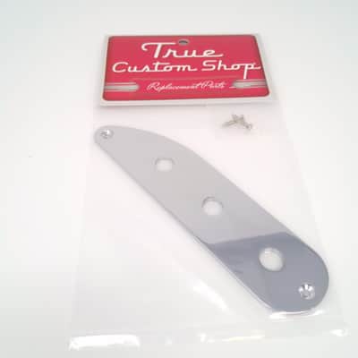 True Custom Shop® Chrome 3-Hole Control Plate for Fender '51 Precision Bass image 3
