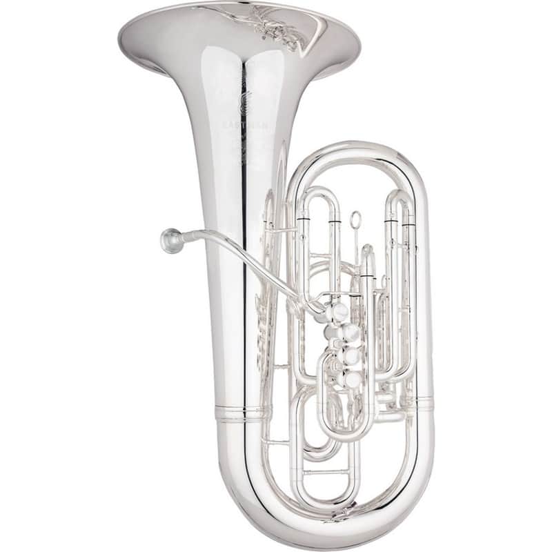 Eastman EBF861 F Tuba, Front-action Piston+5th Rotary, .708-.787″ Bore, 19″ Bell, Lacquer image 1