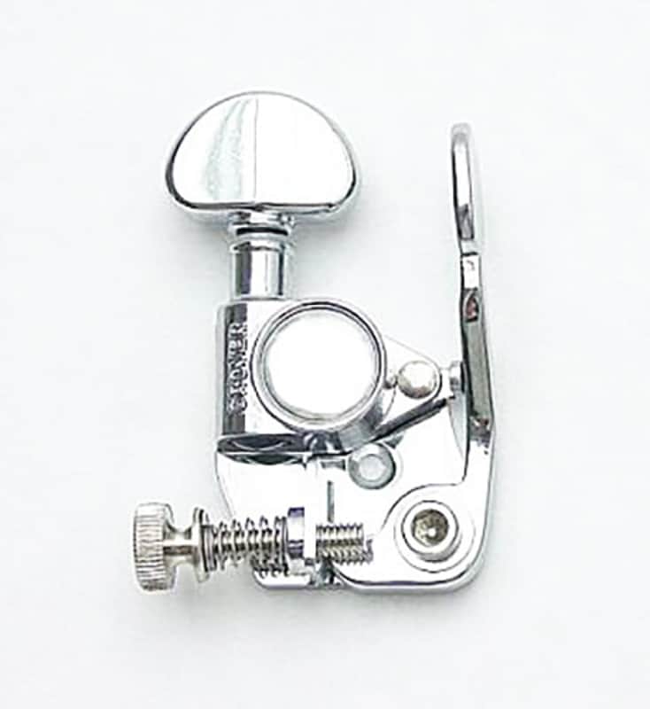 Hipshot GT1 Grover Style Guitar Xtender Key Extender D-Tuner X-Tender - CHROME image 1