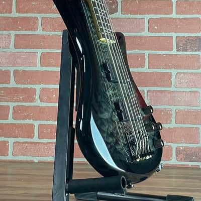 Schecter Stiletto Extreme-5 Bass Guitar - See-thru Black image 8