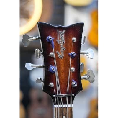 1969 Hagström H 8 8-string Bass sunburst image 3