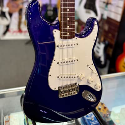 Fender Stratocaster MIM Rosewood Fretboard, Blue - Pre Owned image 2