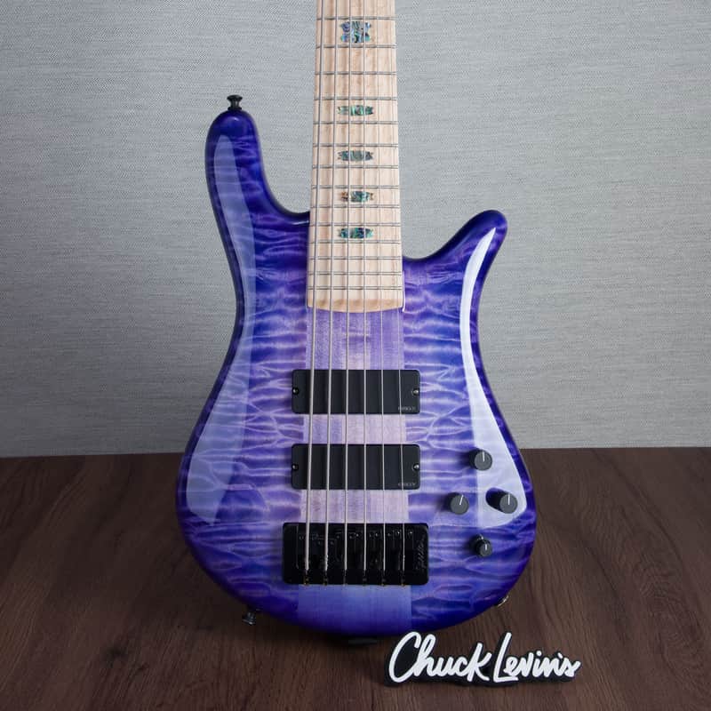 Spector USA Custom NS6 6-String Bass Guitar - Rain Glow - #75 image 1