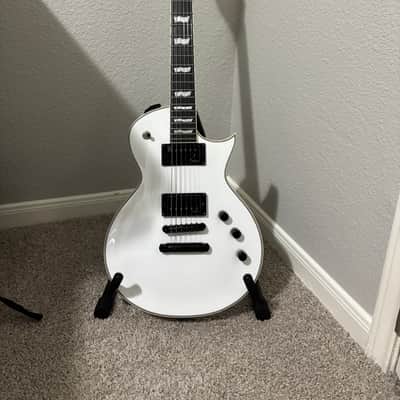 ESP LTD EC-1000T CTM with Ebony Fretboard 2011 - 2013 - Snow White image 1
