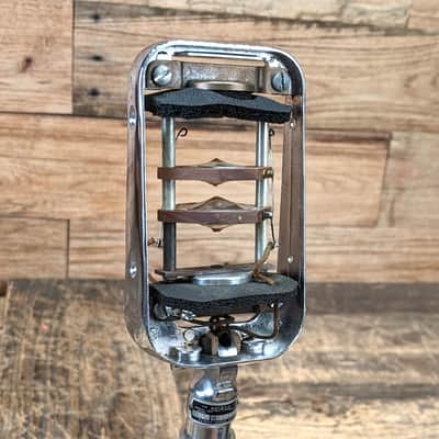 Astatic WR20 Dual Crystal Mic on E-1 Stand For Project or Display image 14