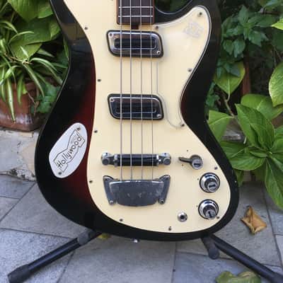 RIF 336 Basso Elettrico Meazzi Hollywood Tiger Vintage image 3