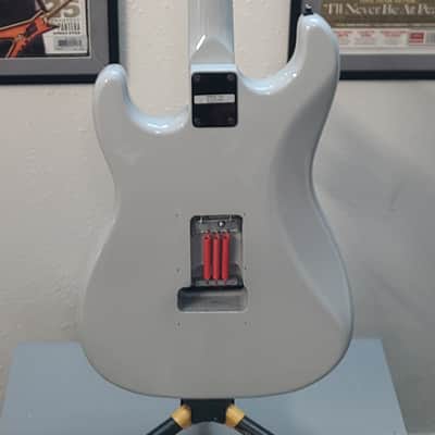 Super Stratocaster EMGs HH & Hard Case! Custom Paint! SUPER STRAT! 2020s - Gray image 10