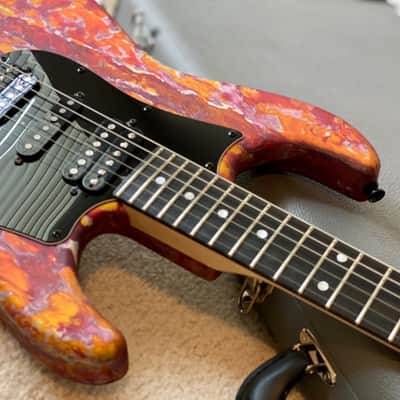 2020 James Tyler Studio Elite HD - Fire Shmear, Reverse Headstock image 11