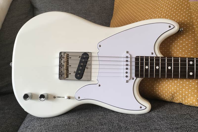 Rosenow Rapid Line 24" - White - Blackwood Tek - Offset Body Guitar image 1
