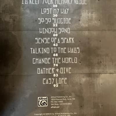Finger Eleven - Them Vs You Vs Me - Guitar Tab / Tablature Book image 3