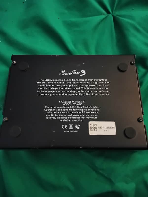 EBS ebs microbass 3 2022 image 1
