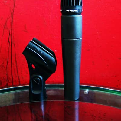 Vintage 1990's Shure Unidyne III SM57 Cardioid Dynamic Microphone Low Z w mic clip 545 545SD 545S image 8