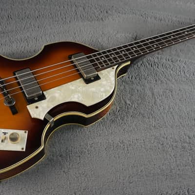Greco Violin Bass - Sunburst Japan 4-String Bass image 4