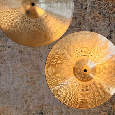 Studio Owned Paiste Signature DARK CRISP 13” Hihats 744 1234 g DON’T PAY $670! These DO EXACTLY What They Promise! image 4
