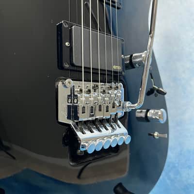 Jackson Japan HH Dinky Reverse Headstock EMG + Booster + Hard Case image 14