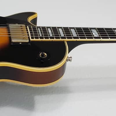 1979 Gibson Les Paul Custom Left-Handed Lefty Tobacco Sunburst Vintage Electric Guitar image 6