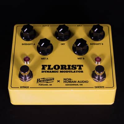 Benson Amps Florist Dynamic Modulator Pedal, Yellow image 2