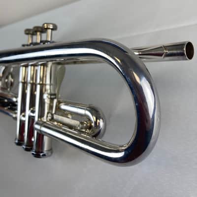 Getzen Capri Bb Trumpet – Silver Plated – Vintage Intermediate Model – 1965–66 – w/ Case SM#3578 image 11
