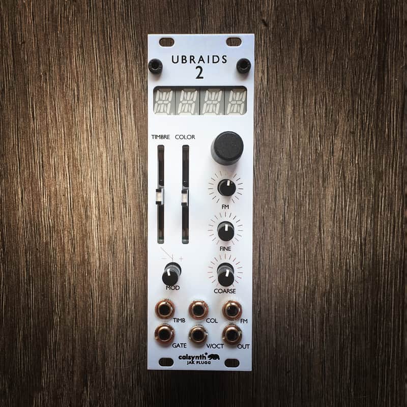 Ubraids II 2019 white - new version of 8hp Mutable Braids image 1