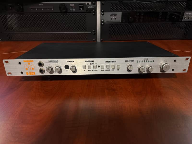 Dangerous Music D-BOX Monitor Controller and Summing Box 2006 - 2019 - Silver image 1