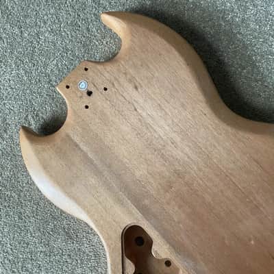 HH Mahogany Wood Solid Guitar Body image 2