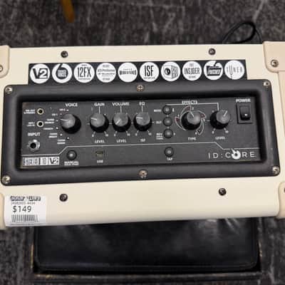 Blackstar ID:CORE Stereo 10 V2 2x5-Watt 2x3" Programmable Guitar Combo 2010s - Cream image 2
