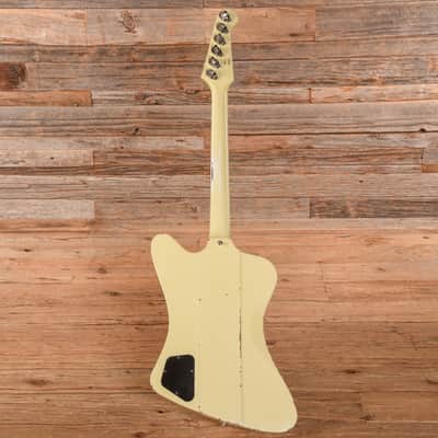 Gibson Custom Shop Murphy Lab '64 Johnny Winter Signature Firebird V Polaris White Aged 2021 image 5