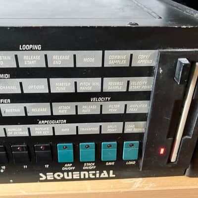 Sequential Prophet 2002 Rackmount 8-Voice Polyphonic Synthesizer 1985 - Black image 5