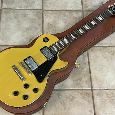 2025 Gibson USA Les Paul Standard '50s Mahogany Top Electric Guitar TV Yellow image 2