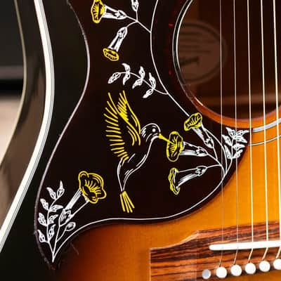 Gibson Hummingbird Standard Left-Handed Acoustic/Electric Guitar - Vintage Sunburst with Hardshell Case image 13