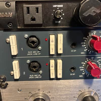 AMS Neve 1073DPX Dual Channel Mic Preamp / EQ 2010s - Blue image 2